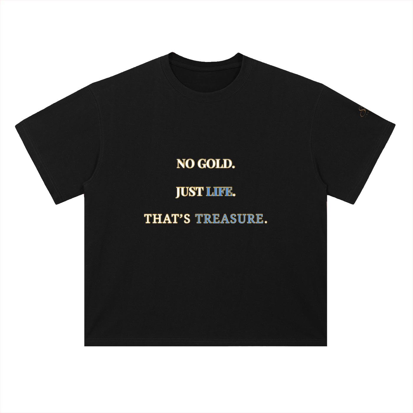 Heavyweight Drop Shoulder Cotton T-Shirt